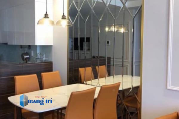 Kính Thủy Trang Trí Phòng Bếp