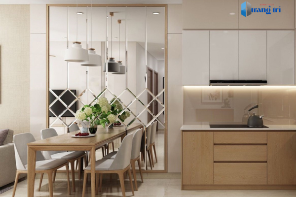 Kính Thủy Trang Trí Phòng Bếp