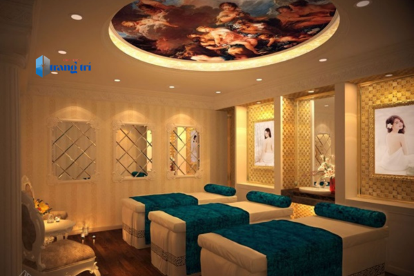 Kính Thủy Trang Trí Phòng Spa