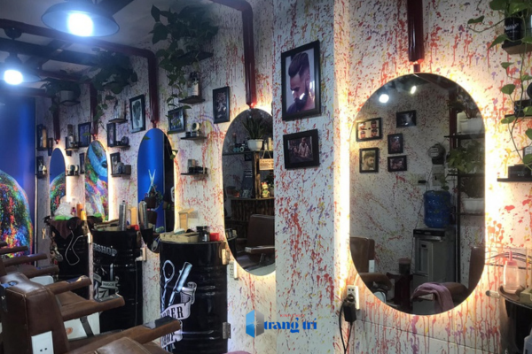 Kính Thủy Trang Trí Phòng Spa